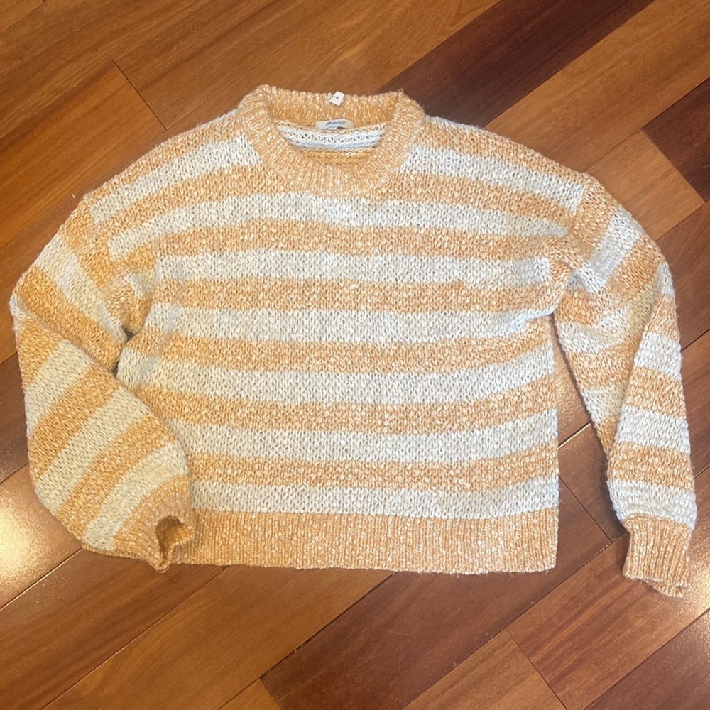 Madewell stripe sweater size Large